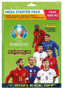 Panini EURO Adrenalyn XL - 2021 Kick off - fotbalový starter set