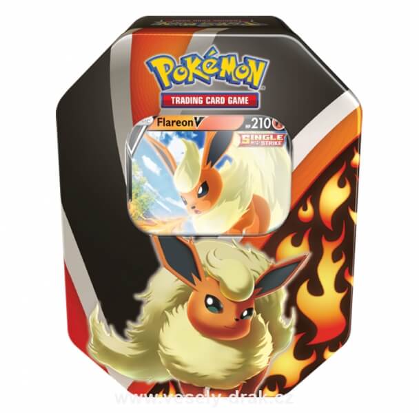 Pokémon Eevee Evolutions Tin - Flareon V (Fall 2021)