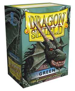 Obaly na karty Dragon Shield Protector - Green - 100ks