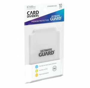 Oddělovač na karty Ultimate Guard Card Dividers Standard Size Transparent - 10 ks